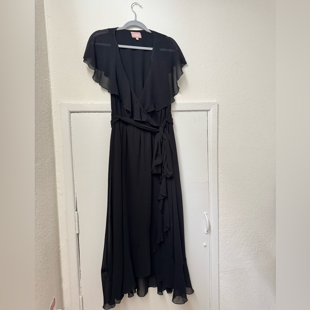 Show Me Your MuMu Jess Wrap Dress, XXL, LIKE NEW - Picture 3 of 7